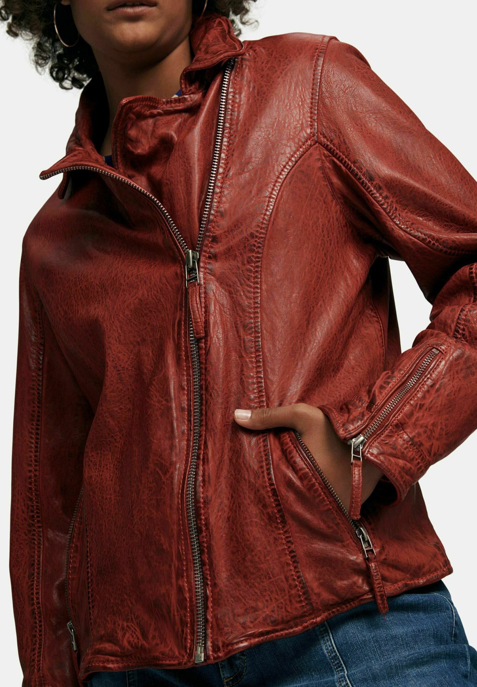 Emilia lay lederjacke Clearance